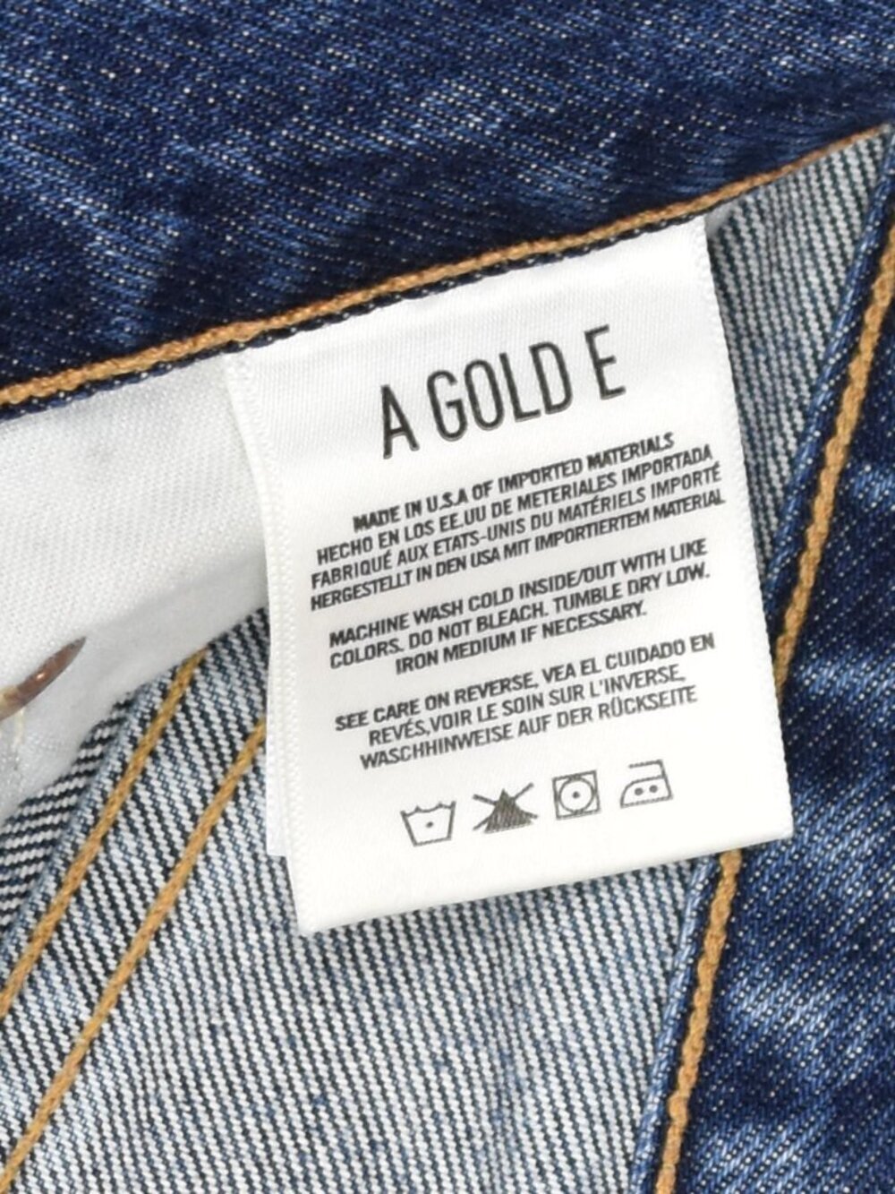 AGOLDE 90's Jean Distressed Button Fly - 25 - Picture 12 of 13